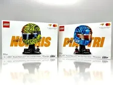 LEGO Editions McLaren F1 Team Helmets | Lando Norris 43023 + Oscar Piastri 43017