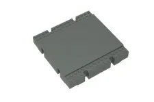 Lego® Base Plate for Train, Harbour, Firefighters GREY STRAIGHT