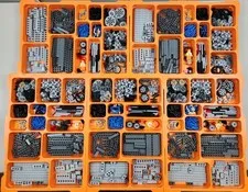 Lot of 5 LEGO Mindstorms NXT 9797 Education Base Sets Tested w/ Battery Chargers