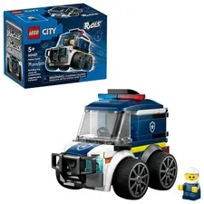 LEGO City Rides – Police Truck Building Toy for Kids - Pretend Multicolor