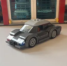 LEGO Undercover Police Car Made with real Lego pieces