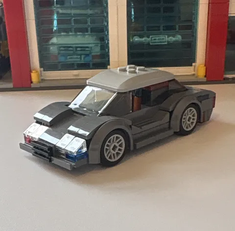 LEGO Undercover Police Car Made with real Lego pieces