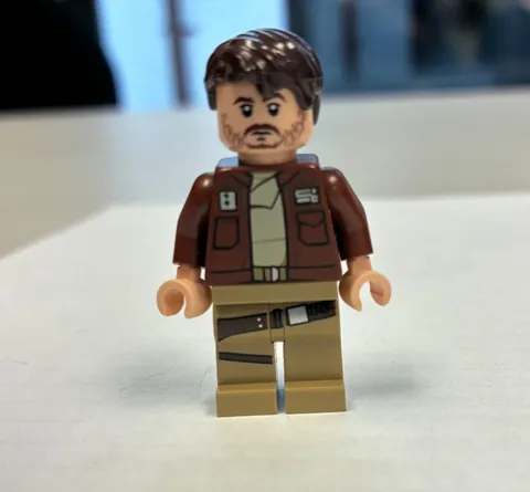 Lego Star Wars Cassian Andor Minifigure 75171, Battle on Scarif sw0813 Rogue One