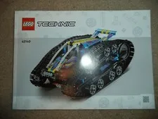 LEGO Technic Instruction Manual 42140 App-Controlled Transformation Vehicle