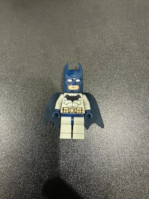 Batman - Light Bluish Gray Suit Dark Blue Mask (100% Authentic & Good Conditon)