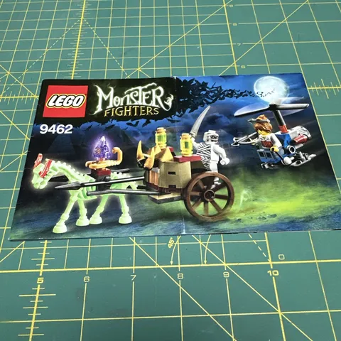 LEGO Monster Fighters- The Mummy- Manual Only- 9462
