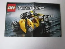 Lego Technic Building Instructions Instruction 8045 Bike with Sidecar with Boat