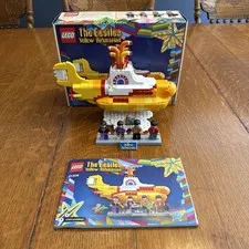 LEGO Ideas: The Beatles Yellow Submarine (21306) Complete Box And All