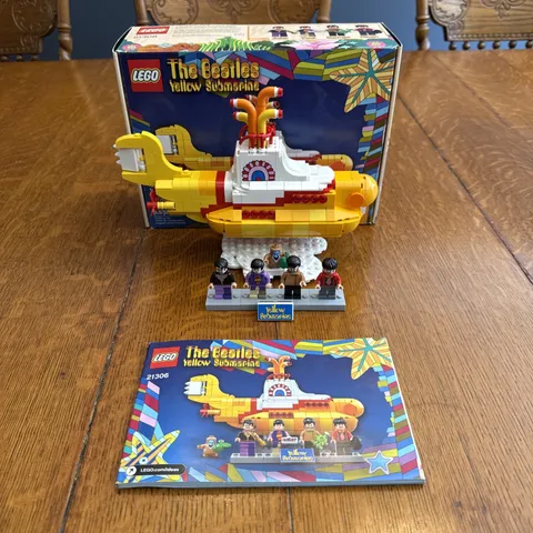 LEGO Ideas: The Beatles Yellow Submarine (21306) Complete Box And All