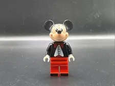 LEGO MINIFIGURE DISNEY MICKEY MOUSE - TUXEDO JACKET - RED BOW TIE DIS057