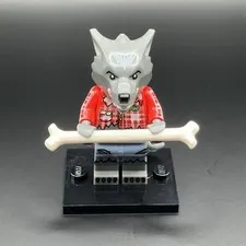Lego Wolf Guy Minifigure Werewolf Collectible Series 14 CMF Complete w/ Bone