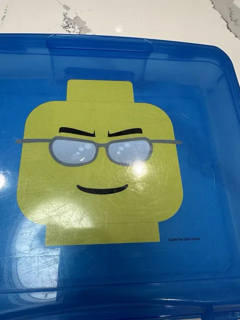 Lego Storage Container Blue/Yellow 848-102822
