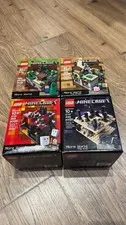 LEGO Minecraft Micro World Lot 21102 21105 21106 21107 NEW Sealed Retired Sets
