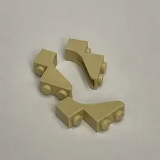 Lego 88292 Beige Replacement Parts Pieces Lot of 3