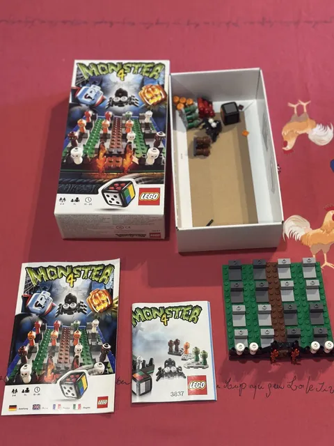 LEGO 3837 Monster 4  Lego Game - CIB Complete in box - inc manuals and box