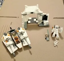 LEGO STAR WARS 8089 HOTH WAMPA CAVE With Box And Manual Please Read Description 