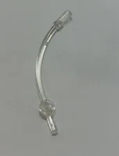 Lego 4042 6510119 Clear Trans Bar 1x10 Curved w/1x1 Plate Round & Axle 1L x16