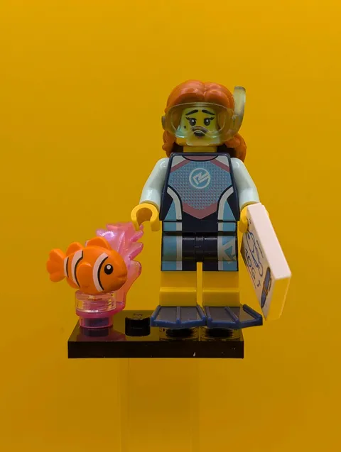 Marine Biologist col29-2 Cmf Lego Minifigure
