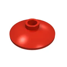 LEGO Part 4740 - Red Dish 2 x 2 Inverted [Radar]