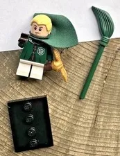 LEGO Minfigure Draco Malfoy #4, From Harry Potter Set 71022 Wizard Slitherin HP