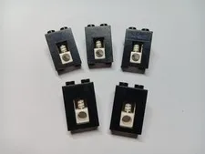 LEGO BULK LOT OF 5 MODIFIED BRICK 1 X 2 X 2 1/3 SPRING UNIT SHOCK ABSORBER #2605