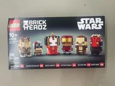 LEGO Star Wars: The Phantom Menace Brickheadz (40676) New Sealed Box Not Perfect