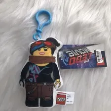 The Lego Movie 2 Lucy Plush Clip Keychain Backpack Clip-On