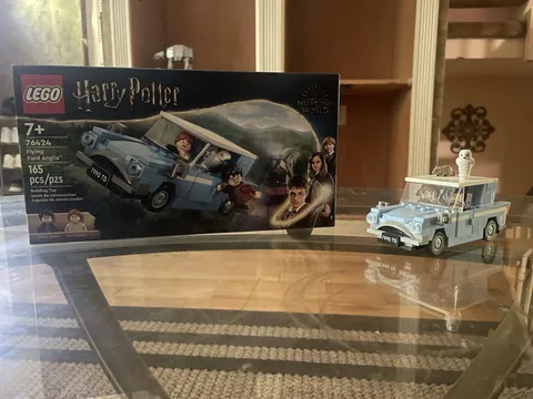 Lego Harry Potter: Flying Ford Anglia #76424 OPEN BOX COMPLETE SET