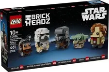 LEGO BrickHeadz 40856 The Mandalorian and Grogu Allies and Villains New