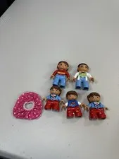 Lego Duplo Figures Children, Family, Adult Lot Of 5 