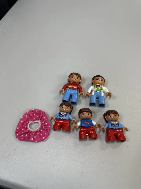 Lego Duplo Figures Children, Family, Adult Lot Of 5 