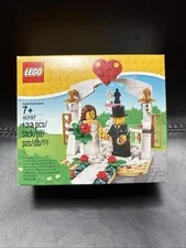LEGO WEDDING COUPLE Set #40197 RARE, BRAND NEW, FACTORY SEALED, CAKE TOPPER