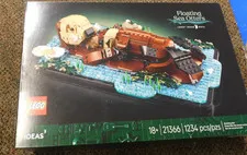 LEGO - Ideas Floating Sea Otter - 21366 - Ages 18+ - 1,234 Pcs - New/Sealed