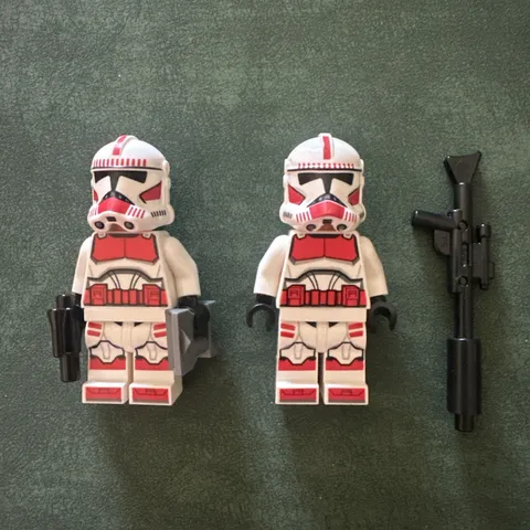 2x LEGO Star Wars Clone Shock Trooper Minifigure 75354 Coruscant Gunship sw1305