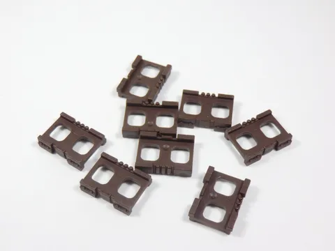 LEGO Lot of 8 Dark Brown Utility Belt Belts Accessory Minifig H12