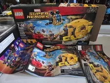 Lego Marvel Super Heroes 76080 Instructional Manuals Book 1 And 2 + BOX
