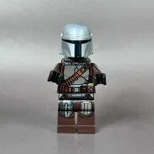 LEGO Minifigure Din Djarin Mandalorian sw1166 Beskar Armor Jet Pack