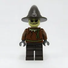 Lego Super Heroes Scarecrow minifigure from set 10937 Authentic, NEW