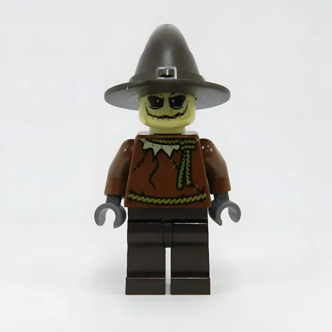 Lego Super Heroes Scarecrow minifigure from set 10937 Authentic, NEW