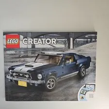Lego Creator 10265 Ford Mustang Instructions Manual ONLY