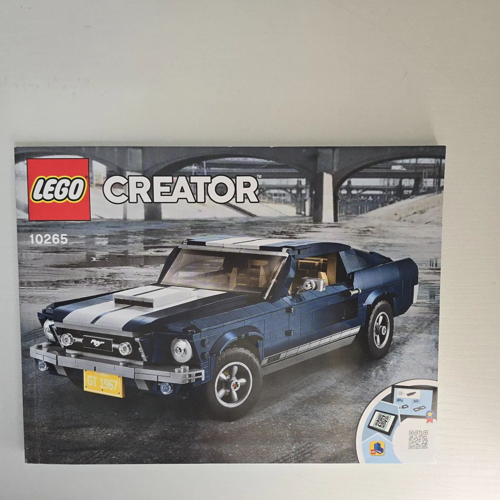Lego Creator 10265 Ford Mustang Instructions Manual ONLY