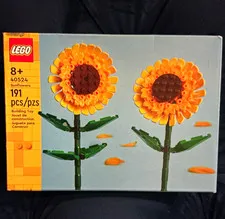 LEGO Botanicals Sunflowers 40524 Building Toy Set, 191 Pieces, Ages 8+