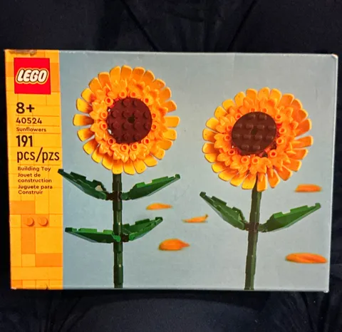 LEGO Botanicals Sunflowers 40524 Building Toy Set, 191 Pieces, Ages 8+