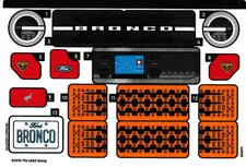 LEGO STICKER SHEET 42213 FORD BRONCO SUV From Set New & Genuine