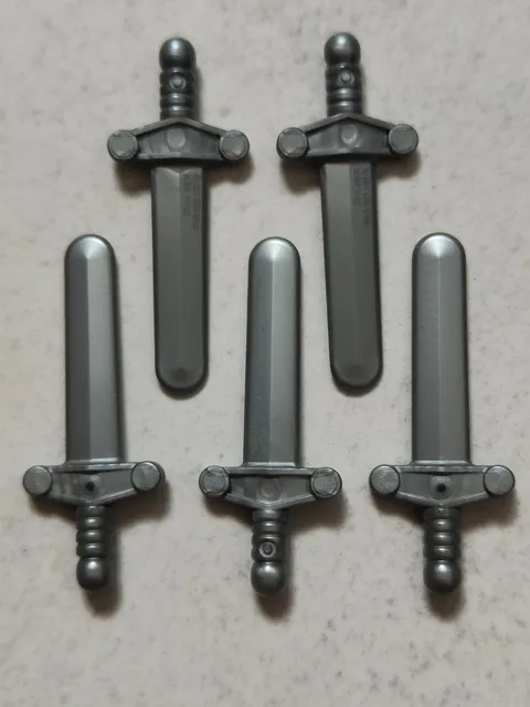 LEGO CASTLE 76764: Lot of 5 Swords / Mini Sword / Weapon / Medieval Knight.