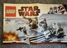 LEGO Star Wars- Snowtrooper Battle Pack - Manual Only - 8084