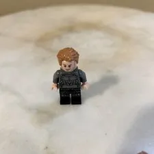 LEGO Marvel Super Heroes Minifigure STAR-LORD Silver Armor (76081) sh0385