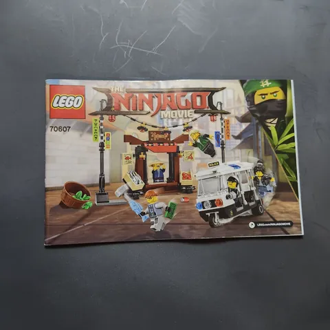 lego 70607 The Ninjago Movie City Chase - INSTRUCTION MANUAL ONLY