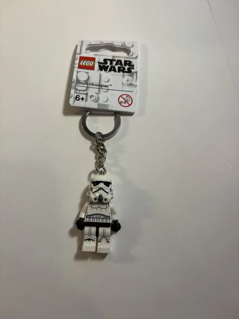 LEGO Star Wars  STORM TROOPER Minifigure Keyring Keychain 853946 NEW