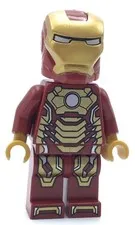 LEGO - Iron Man - Mark 42 Armor Super Hero Minifigure